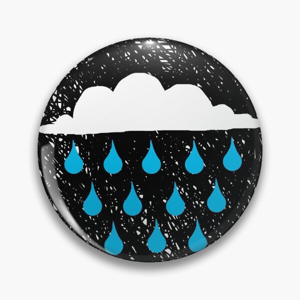 Item preview, Raincloud doodle designed and sold by RachelTintedRed.