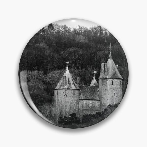 Item preview, Castle Coch in black and white designed and sold by iCimages.net.