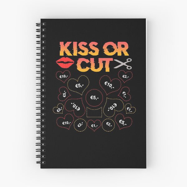 Item preview, kiss or cut bachelorette party wedding gift designed and sold by redshirtz.