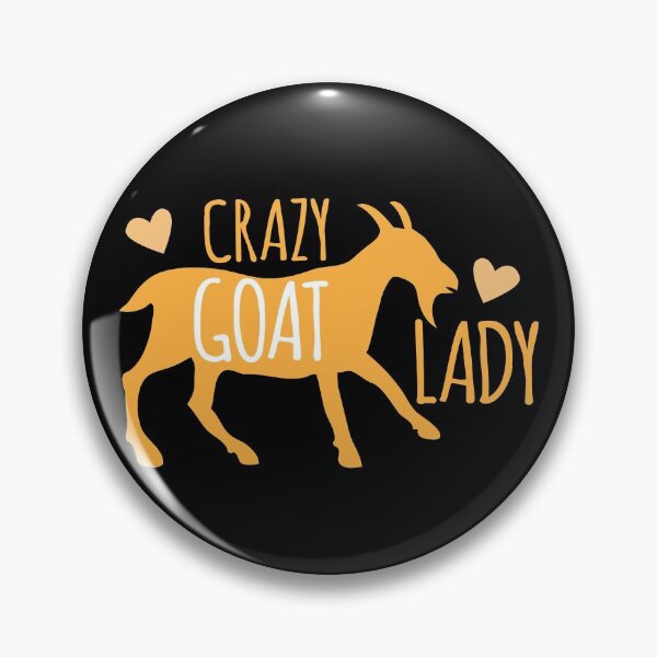 Item preview, Crazy GOAT lady designed and sold by jazzydevil.