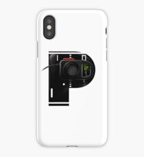 Geek letter P iPhone Case