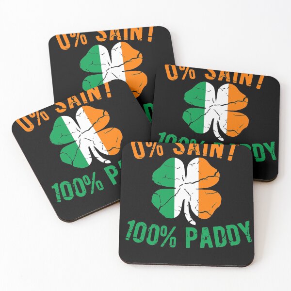 Item preview, 0% Saint 100% Paddy Funny St Patrick's Day Parade Gift designed and sold by Dan66.