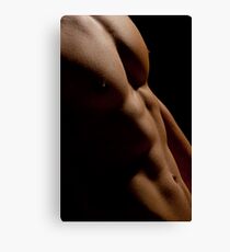 Close - gay art male art Canvas Print