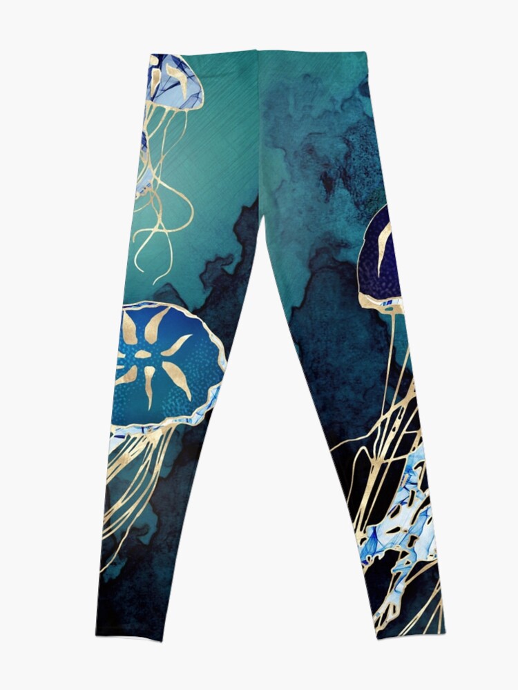 Alternate view of Metallic Jellyfish III Leggings
