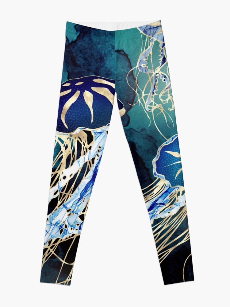 Alternate view of Metallic Jellyfish III Leggings