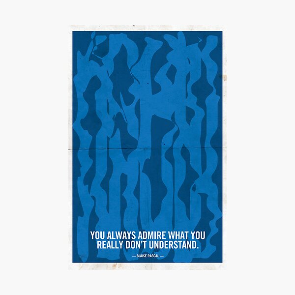 Blaise Pascal Photographic Print