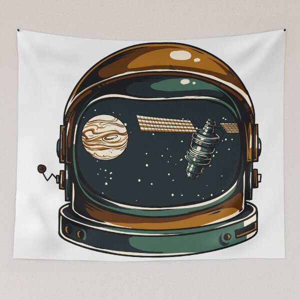 Item preview, SPACE HELMET designed and sold by gadgetworld.