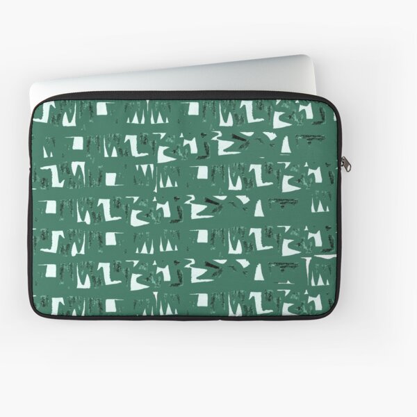 Primitive symbols dark green Laptop Sleeve