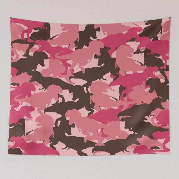 Item preview, Pink Dinosaur Dino Camo Camouflage Pattern designed and sold by Dan66.