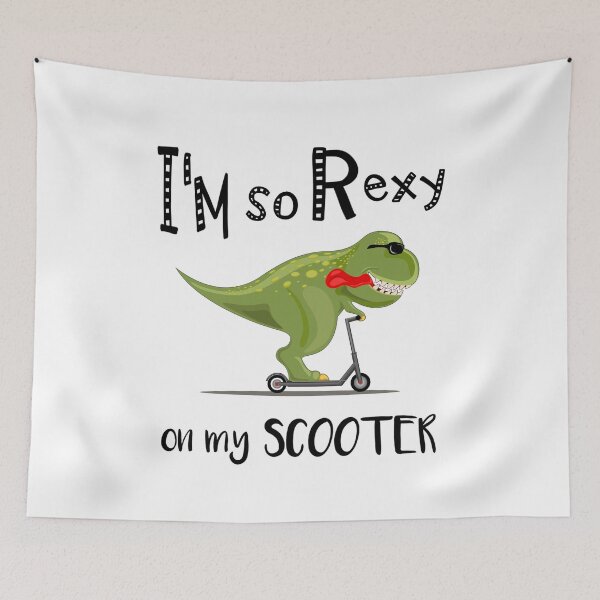 Item preview, So Rexy on my electric scooter designed and sold by Rahdoo.