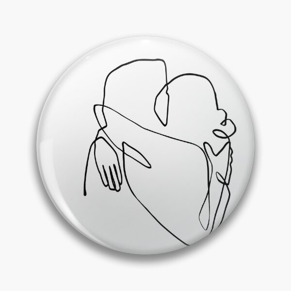 Item preview, Love Hug - Line Art designed and sold by TheRedFinch.