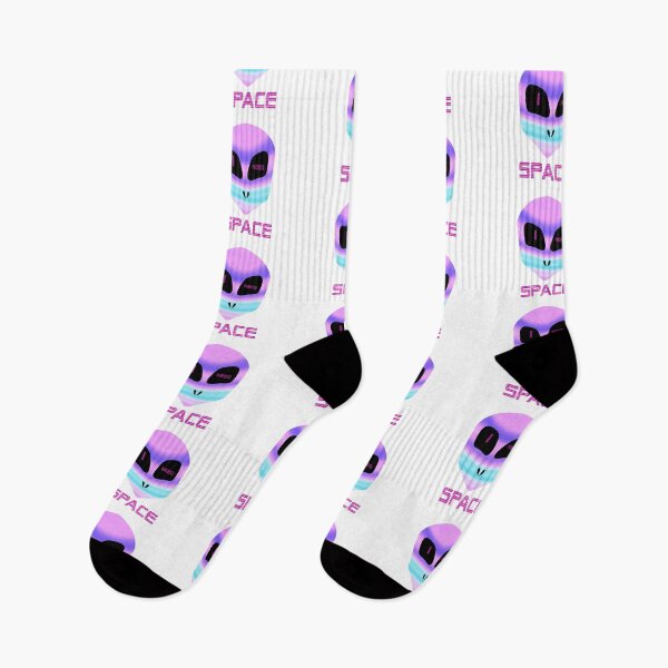 Item preview, I NEED SPACE holographic vaporwave alien designed and sold by RachelTintedRed.