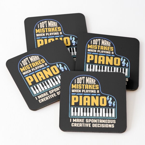 Item preview, I don't make Mistakes Piano Piano Music Gift designed and sold by redshirtz.