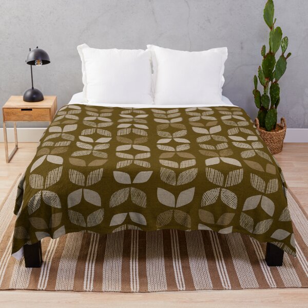 Item preview, Mid Century Leaves  designed and sold by Cecilia Mok.