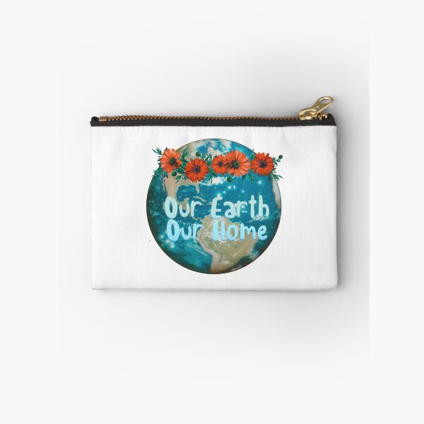Item preview, our earth our home flower sticker designed and sold by monikizz.