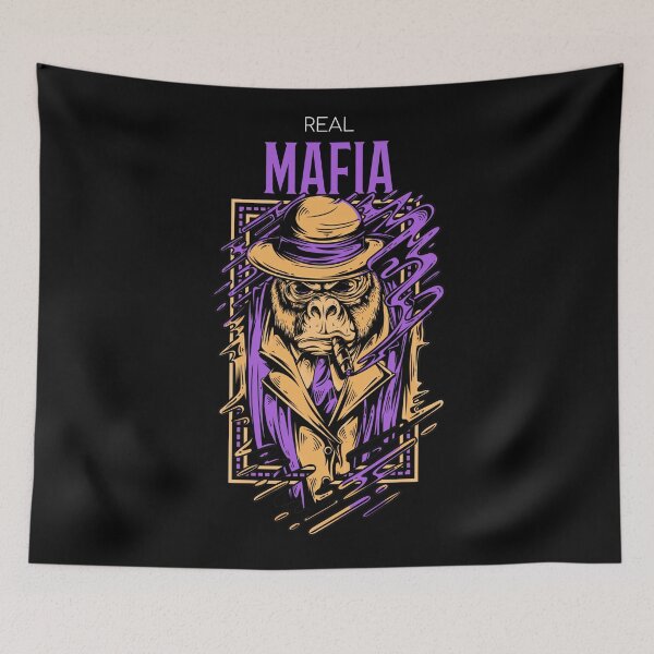 Item preview, Real Mafia / Gorilla Smoke a Cigar / Mafia Animals designed and sold by RedBoyShop.