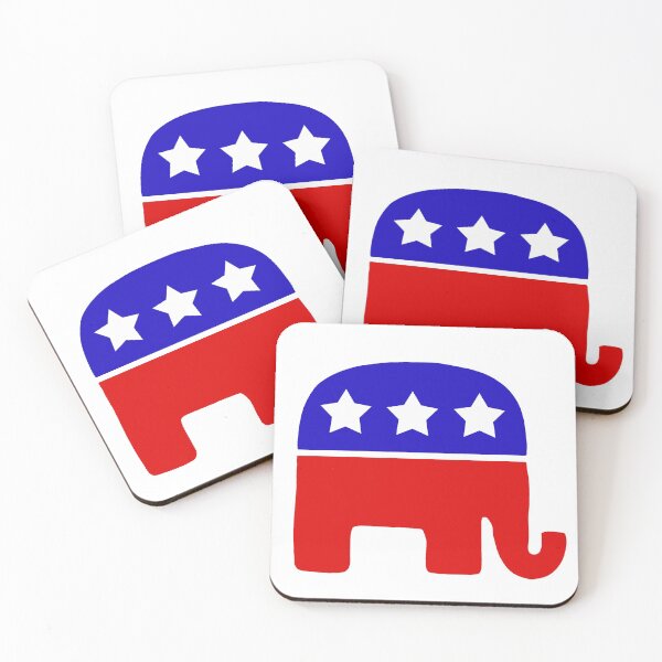 Item preview, Republican Elephant designed and sold by ValentinaHramov.