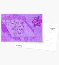 If You Want To Be Creative .... Postcards