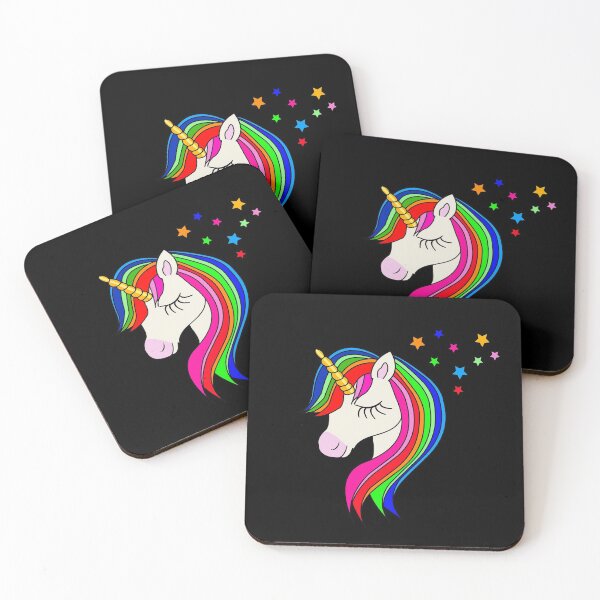 Item preview, Unicorn dreams of the stars designed and sold by EllenTune.