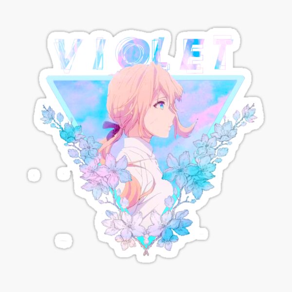 Violet ever garden shirt Sticker