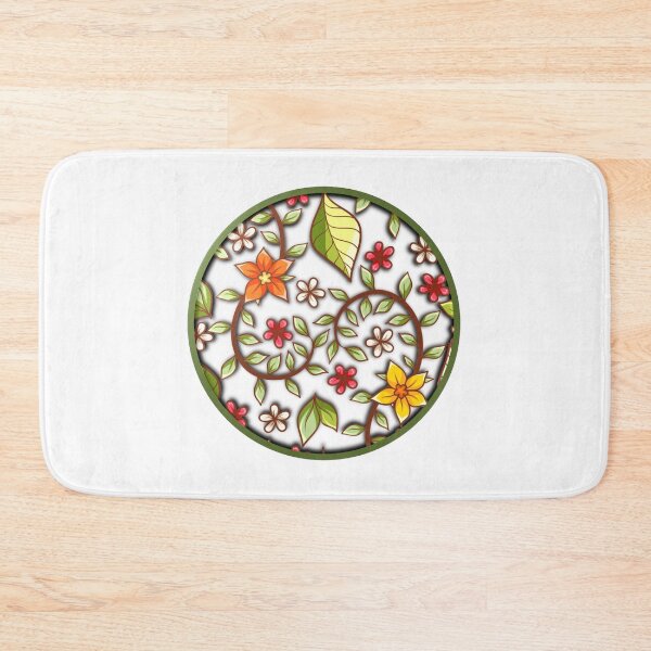 Item preview, Spring Summer Floral and Vines designed and sold by headpossum.