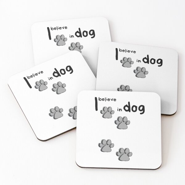 Item preview, I believe in dog design designed and sold by AngielskiSzept.