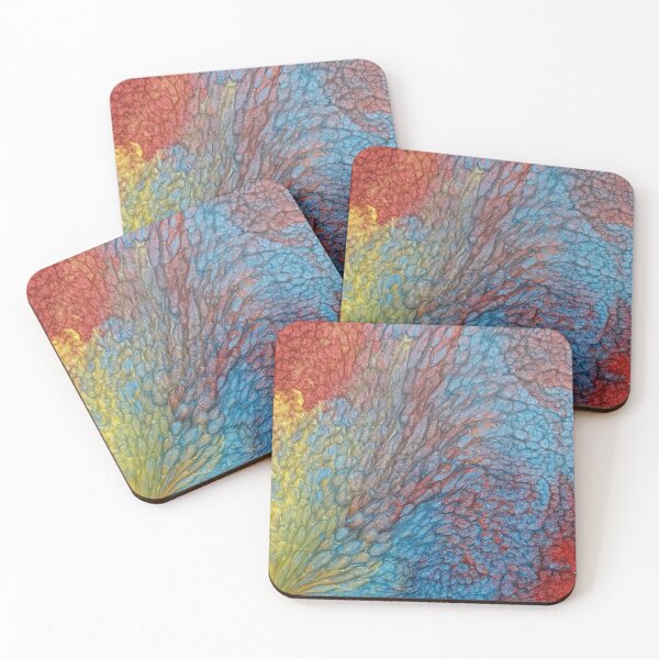 Item preview, Colored cubes # 1 B / acrylic painting designed and sold by DoreenGehrkeArt.