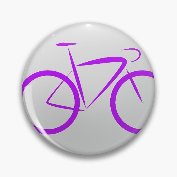 Item preview, Stylised Racing Bike | Purple Grey designed and sold by SJ Designs.