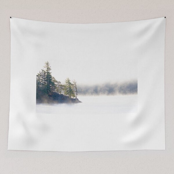 Item preview, Foggy morning on Lake of Two Rivers in Algonquin Park, Canada designed and sold by James Cumming.