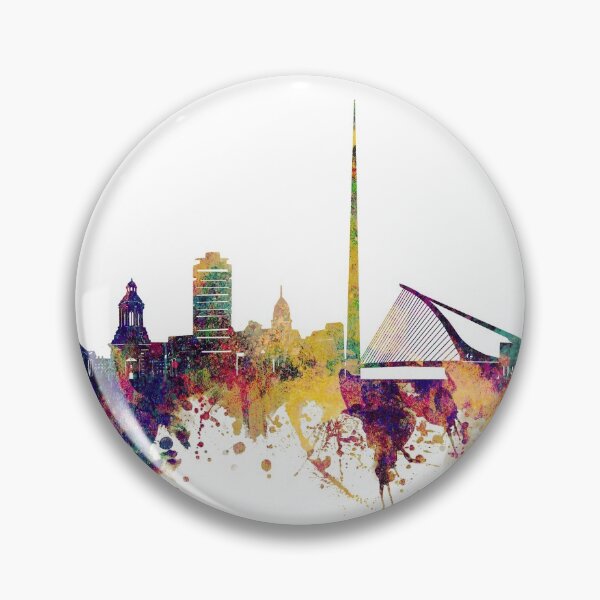 Artikelvorschau, Dublin Skyline entworfen und verkauft von BekimART2.