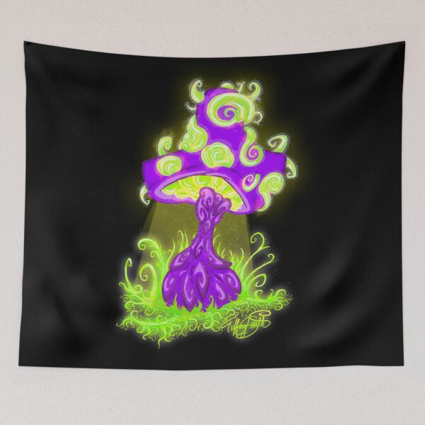 Item preview, Mystical Mushroom (Purple) designed and sold by Tiggy-Twiggy.