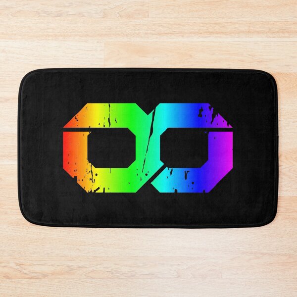 Item preview, Distressed Rainbow-Colored Infinity Symbol designed and sold by Dator.