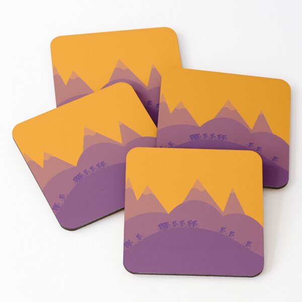 Item preview, Cycling in the Hills Sunrise designed and sold by SJ Designs.