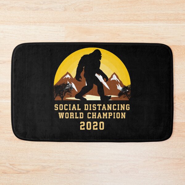 Item preview, Social Distancing World Champion 2020 Quarantine Funny Gift designed and sold by fourstripes.