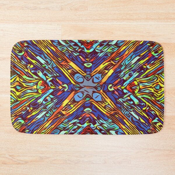 Item preview, Vivid Abstract Rainbow Mosaic Pastel designed and sold by Dator.