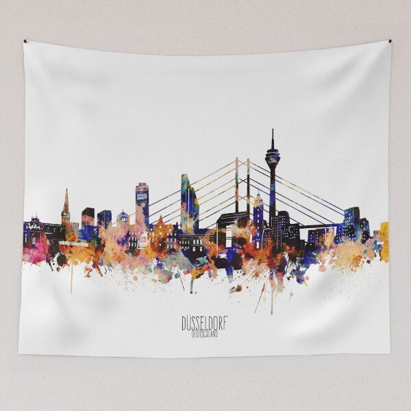 Item preview, dusseldorf skyline designed and sold by BekimART2.