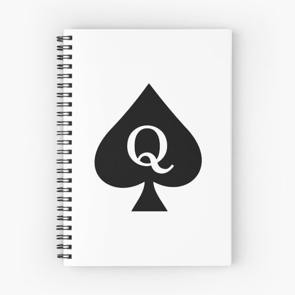 Item preview, Queen of Spades (white) designed and sold by Dominus101.