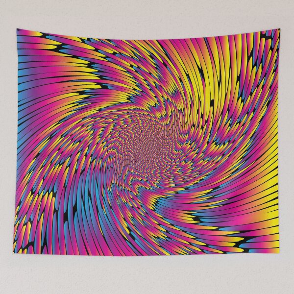 Item preview, Colorful Spiral Black designed and sold by JoKuipers.