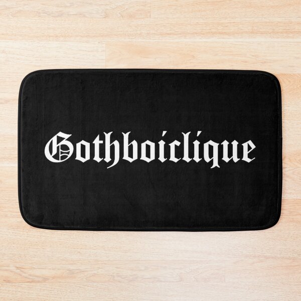 Item preview, Lil Peep Gothboiclique Original Tattoo Design in white text designed and sold by nmrkdesigns.