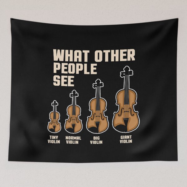 Item preview, What other people see double bass violin gift designed and sold by redshirtz.