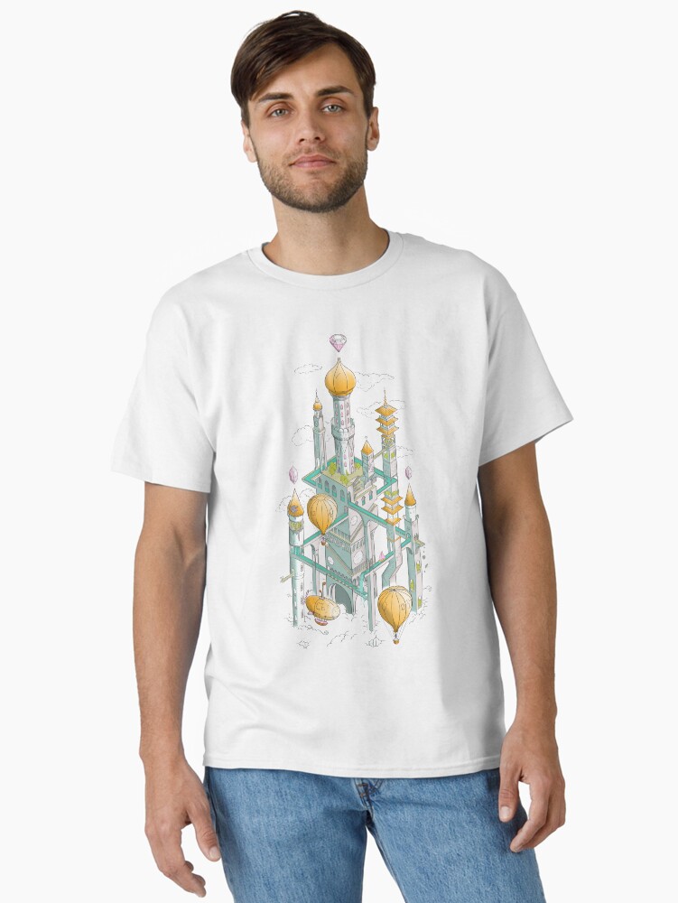 Thumbnail 2 von 7, Classic T-Shirt, Luftschloss designt und verkauft von moritzstork.