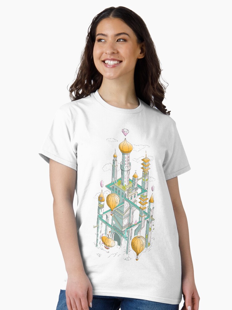 Thumbnail 1 von 7, Classic T-Shirt, Luftschloss designt und verkauft von moritzstork.