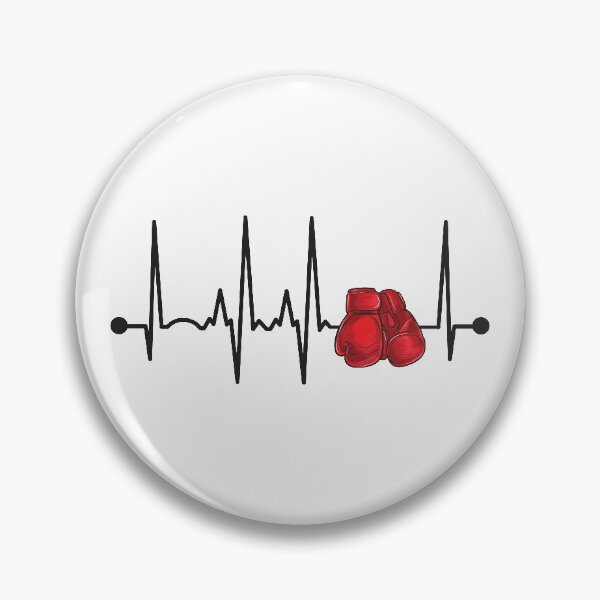 Item preview, Boxing Heartbeat designed and sold by teesaurus.