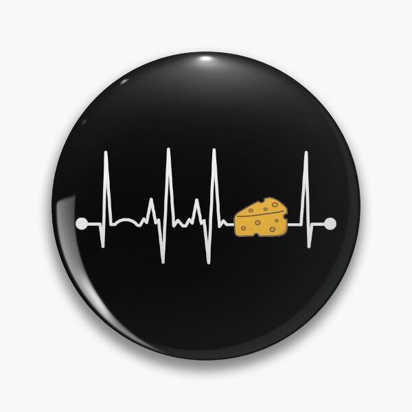 Item preview, Cheese Heartbeat designed and sold by teesaurus.
