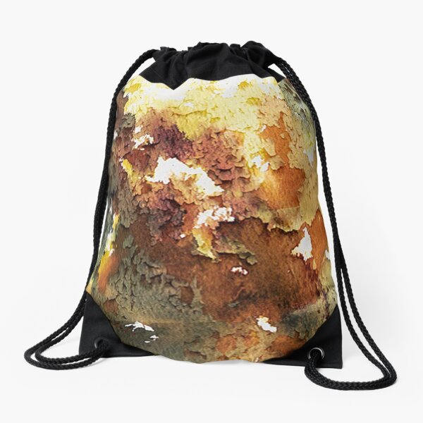 Aperçu de l'œuvre Rustica. Couleurs terreuses et design photographique texturé en métal rouillé créée et vendue par headpossum.