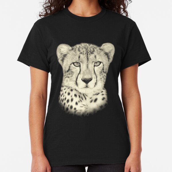 Young Cheetah Making Eye Contact Classic T-Shirt
