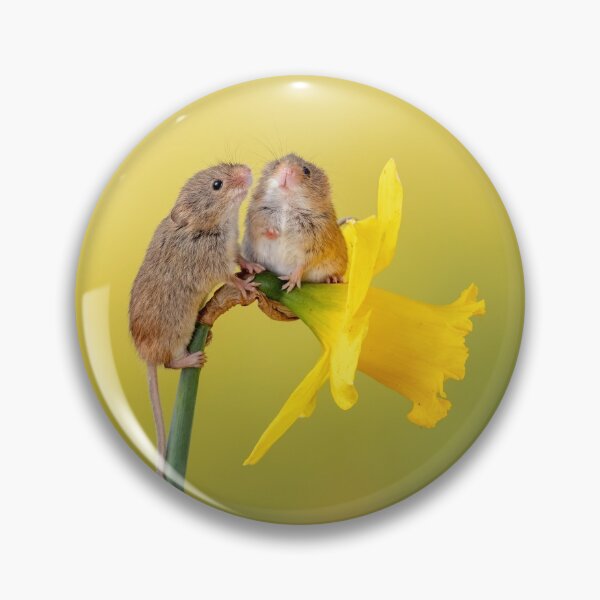 Item preview, Mice in Daffodils designed and sold by Dean Mason.