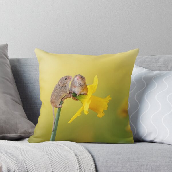 Item preview, Mice in Daffodils designed and sold by Dean Mason.