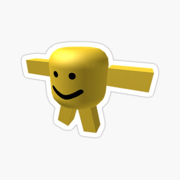 Roblox Meme Sticker By Km962079 Redbubble - i wish i can roblox memes roblox funny funny memes