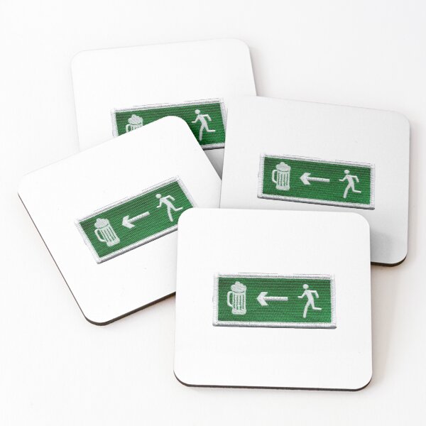 Item preview, Exit Beer Sticker designed and sold by designolo.